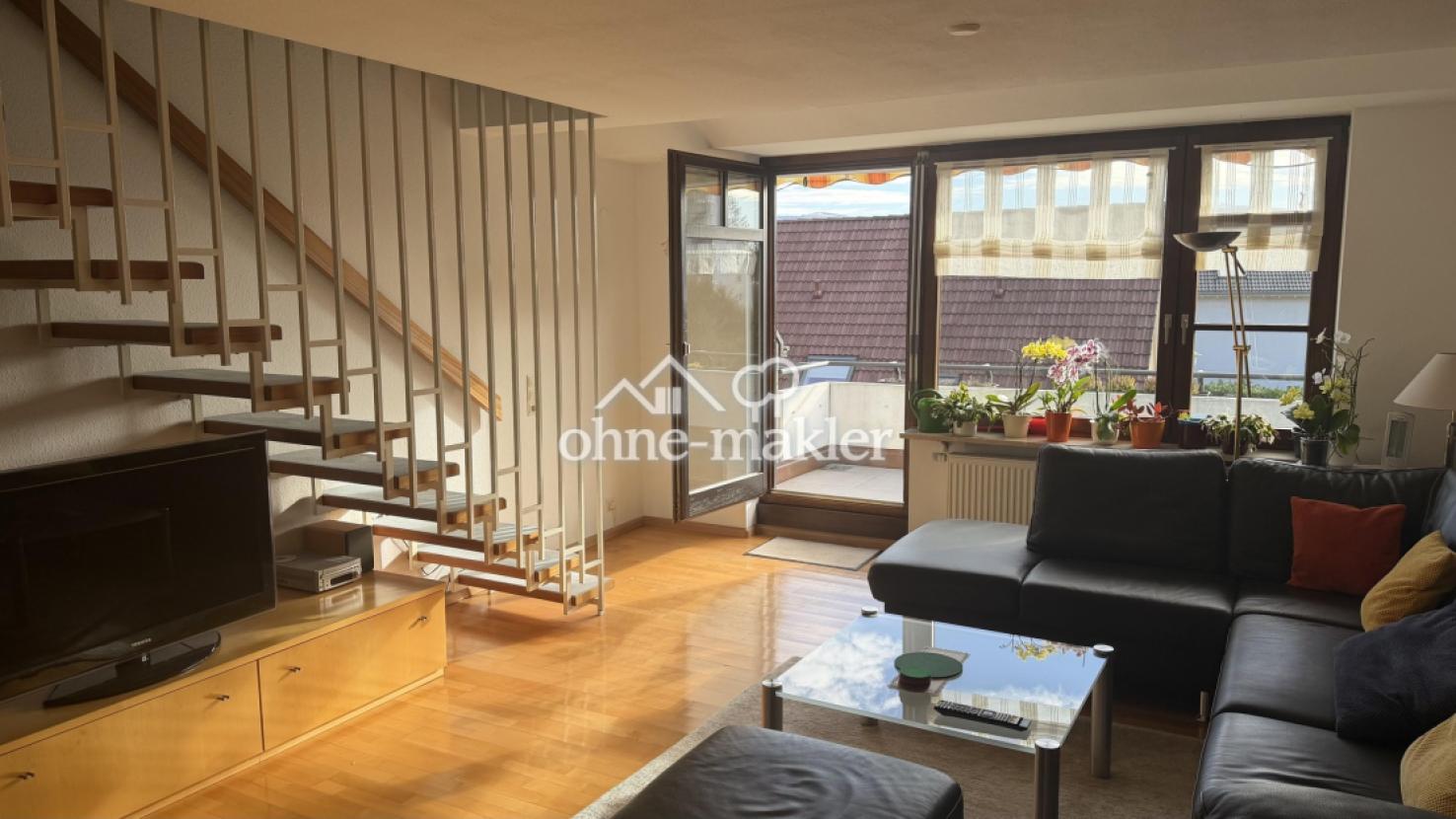 Wohnzimmer zur Terrasse