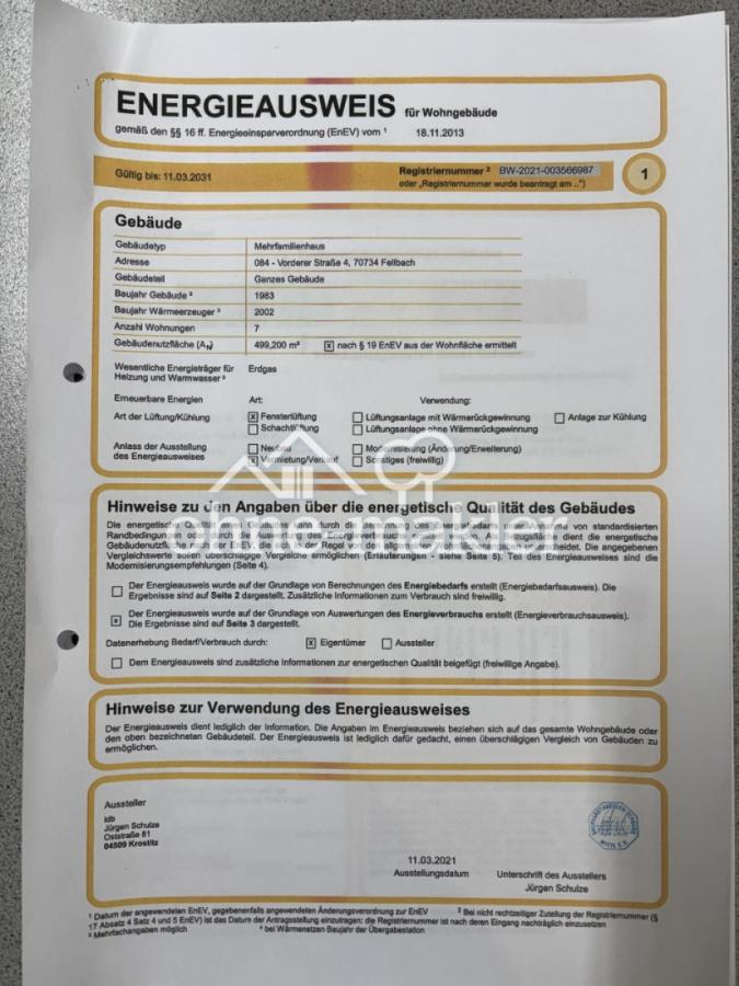 Energieausweis