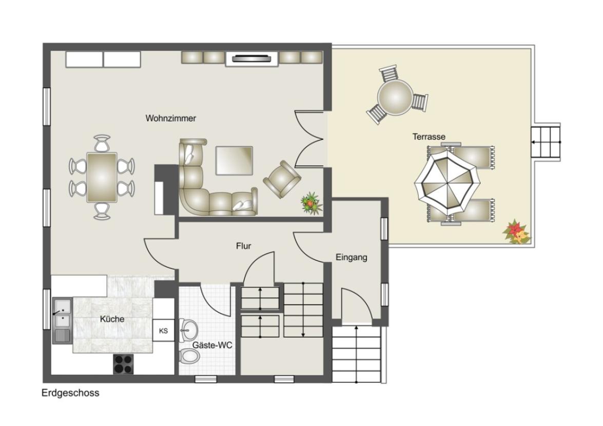 Grundriss Erdgeschoss