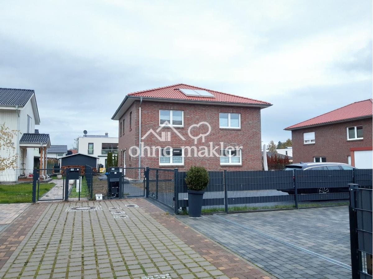 Hausfront bei Ankunft