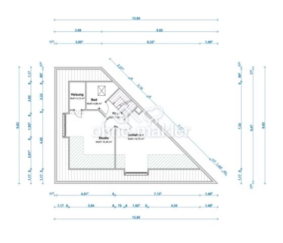 Grundriss Dachgeschoss