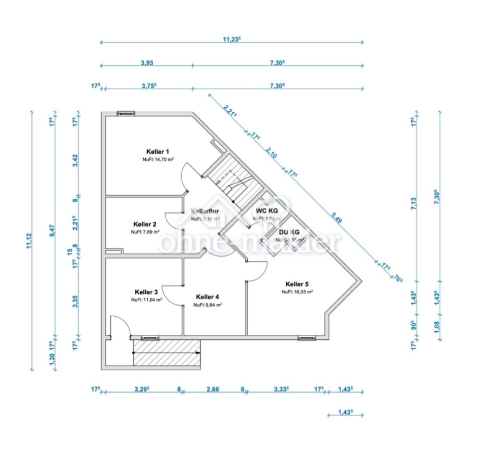 Grundriss Keller