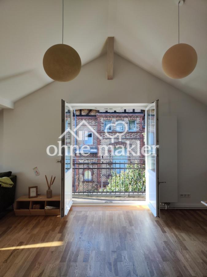 franz. Balkon im Wohnbereich