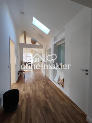 Flur, Blick aus dem Bad