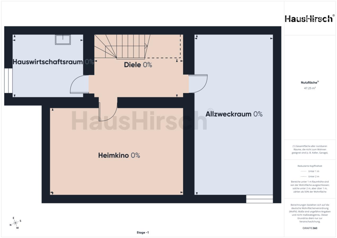 Grundriss Untergeschoss