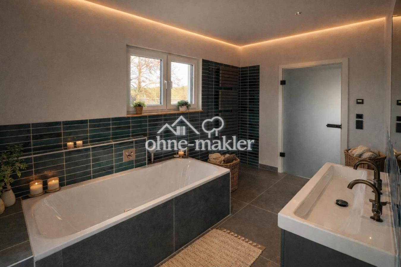 Modernes Badezimmer