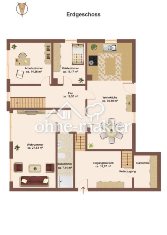 Grundriss Erdgeschoss