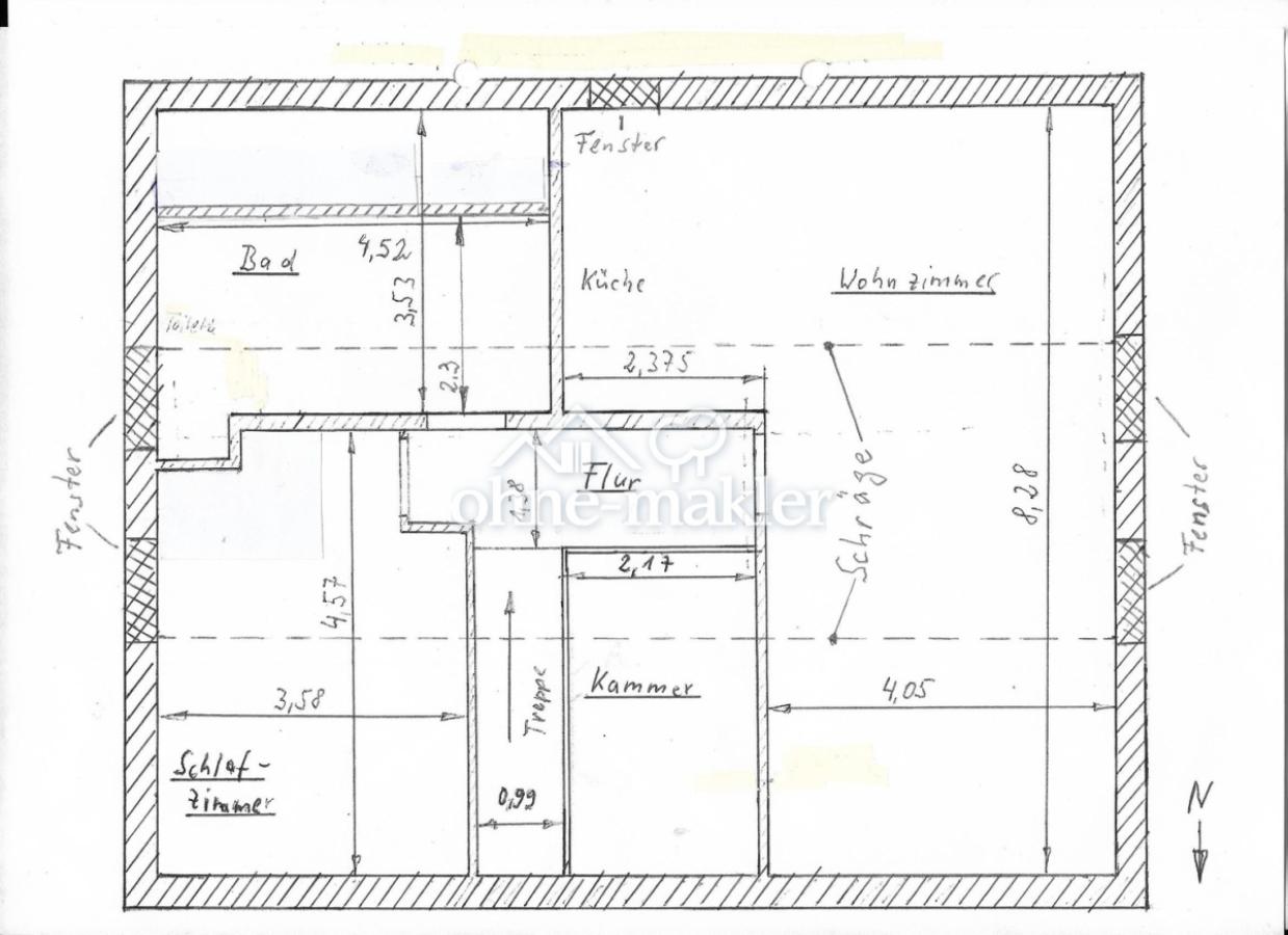 Grundriss Dachgeschoss