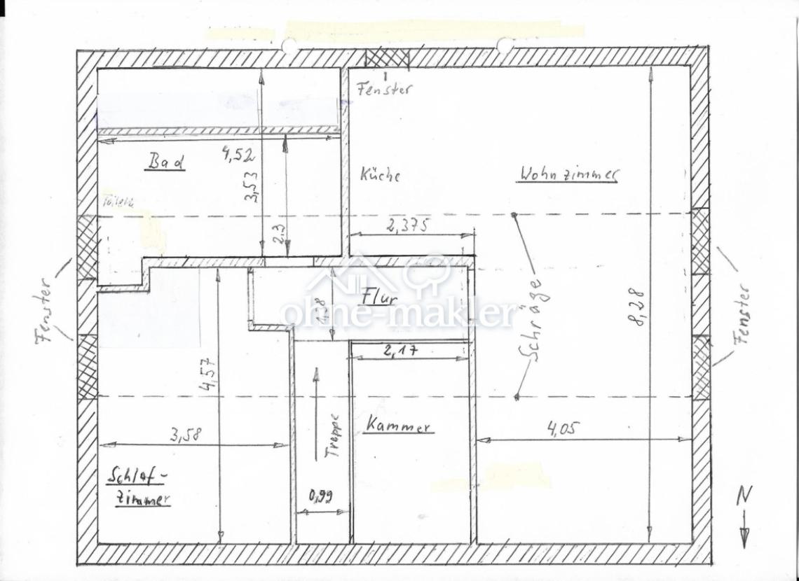 Grundriss Dachgeschoss