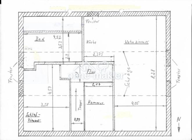 Grundriss Dachgeschoss