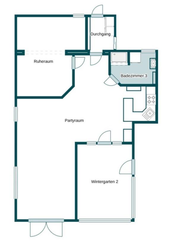 Grundriss Skizze Nebengebäude