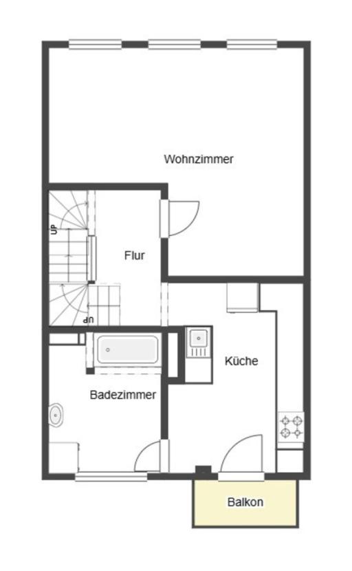 Grundriss Skizze 1.OG