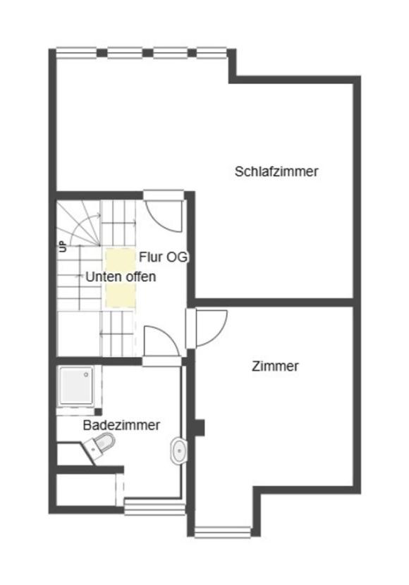 Grundriss Skizze 2.OG