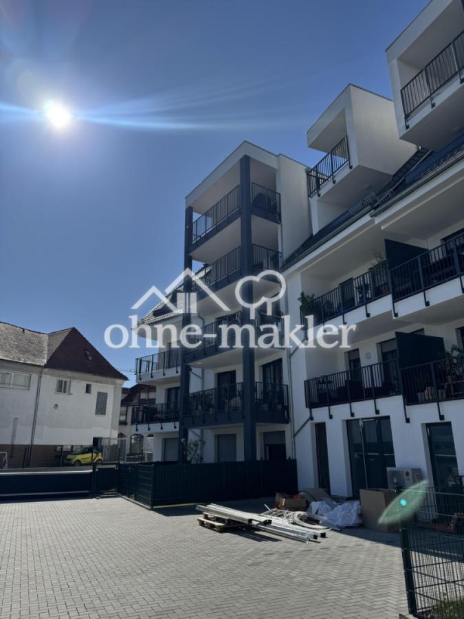 Rückseite des Wohnhauses