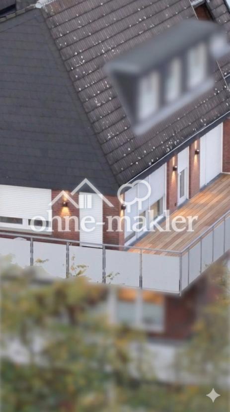 Großzügige Dachterrasse Foto