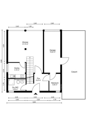 Vorderhaus Erdgeschoss