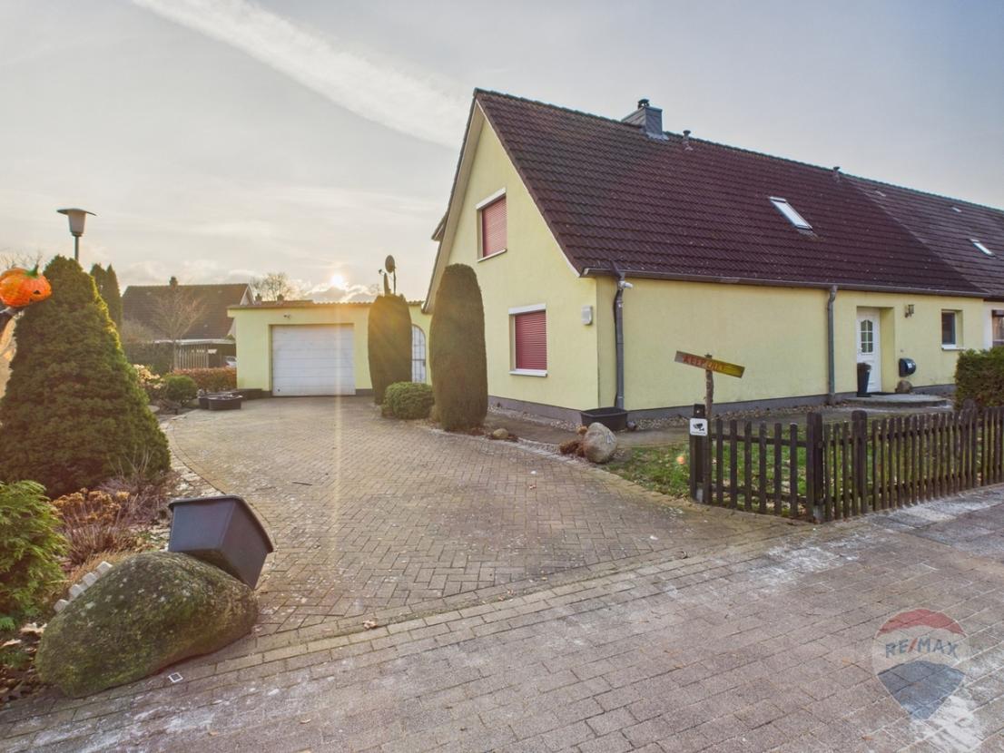 Hausansicht von der Straße