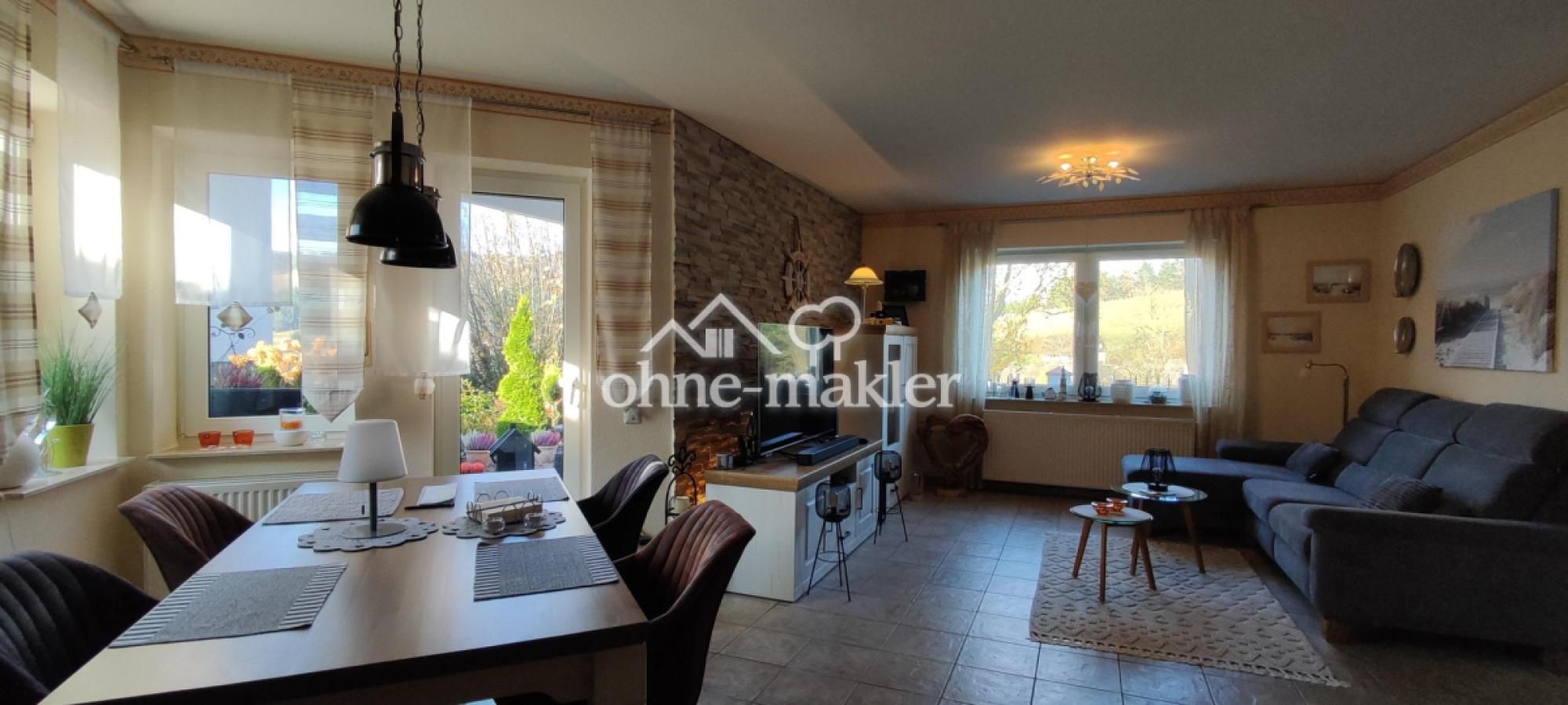 Großer Wohn-Essbereich