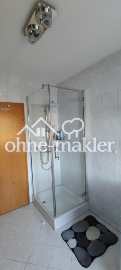 Neuwertige Glasdusche