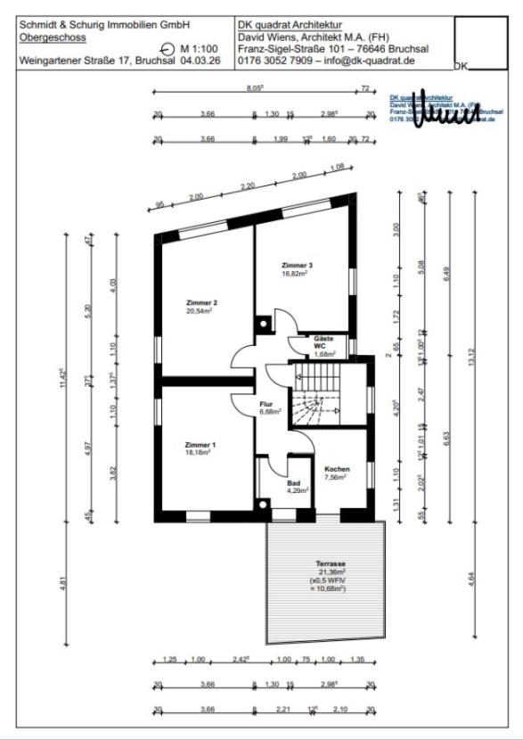 Grundrisse Obergeschoss