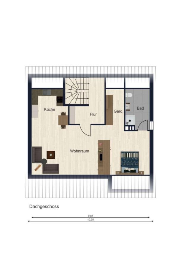 Grundriss Dachgeschoss