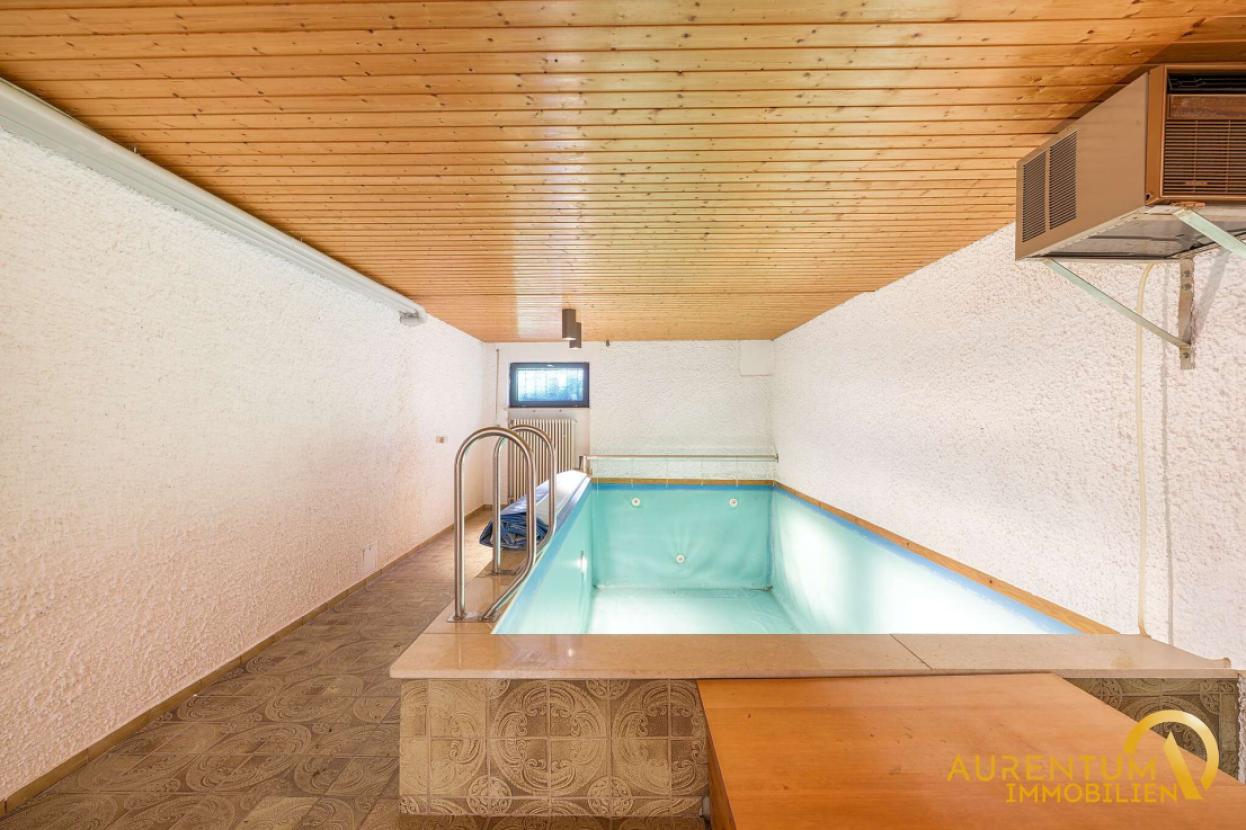 Pool mit Gegenstromanlage