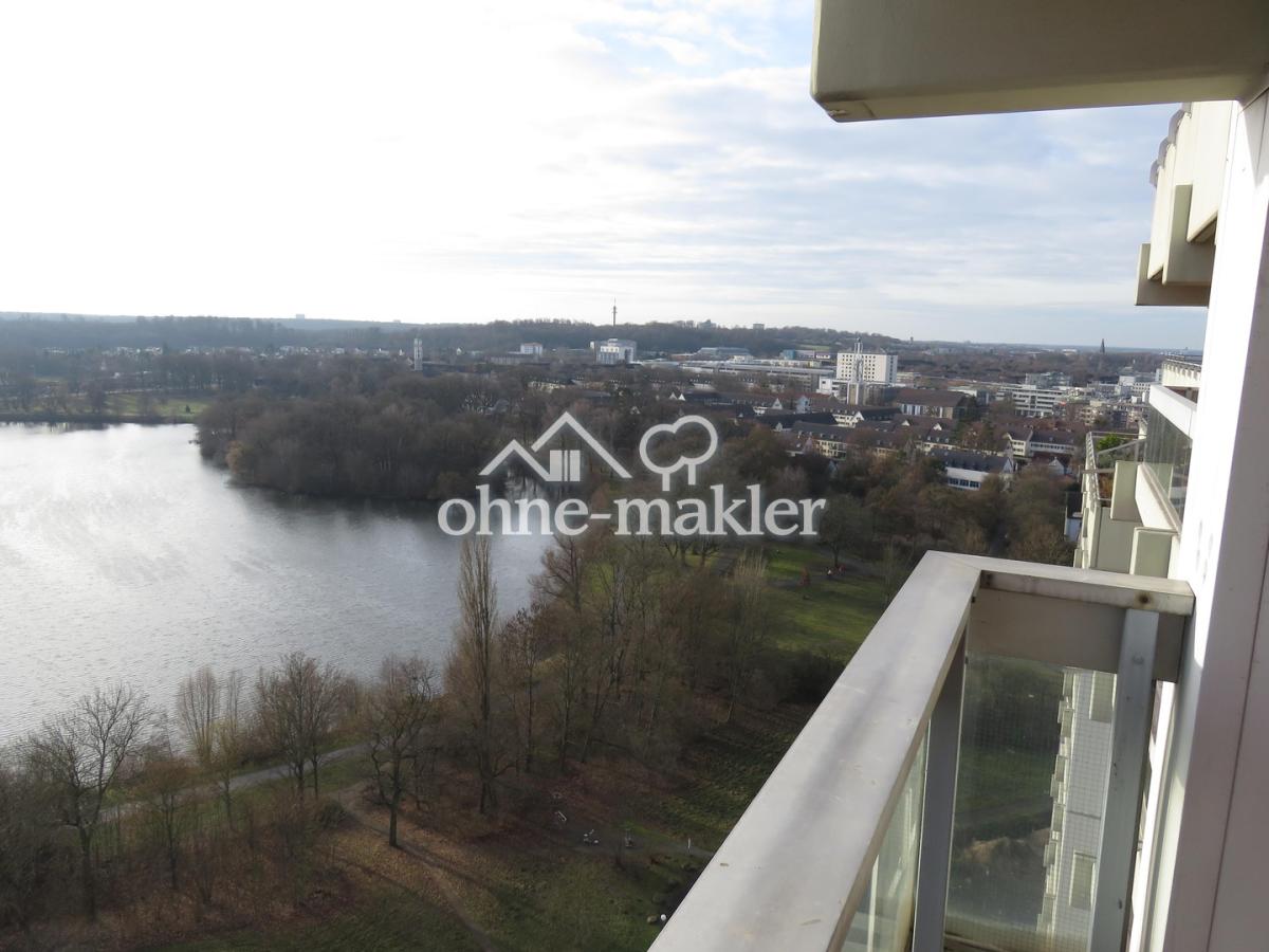 Balkon Südseite zur Stadt