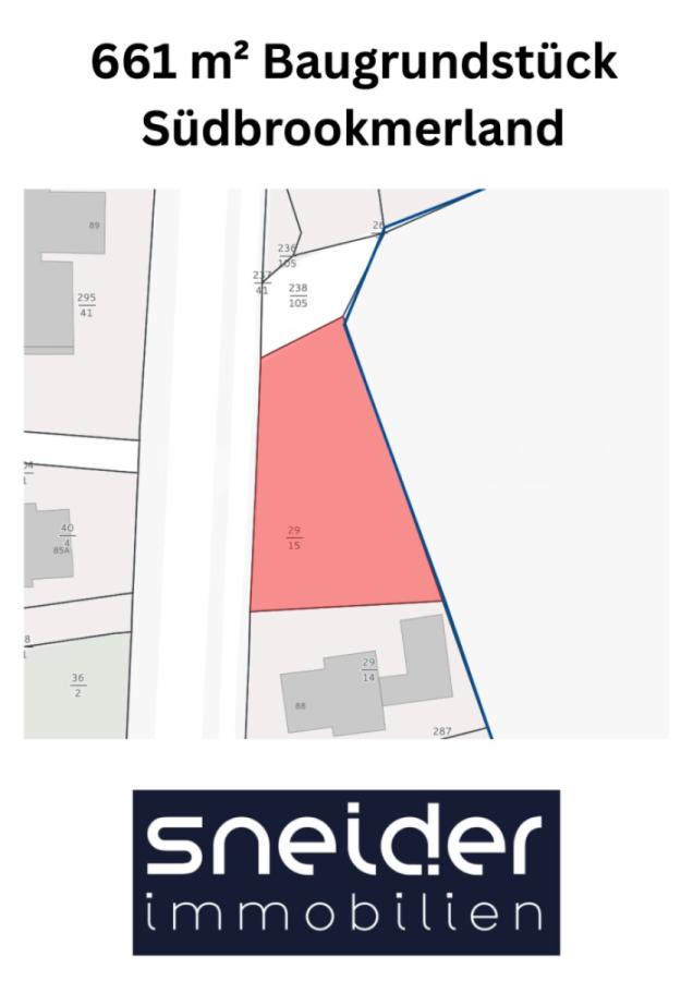 661 qm Baugrundstück Südbrookmerland