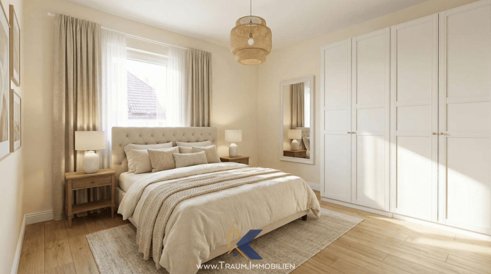 So könnte es aussehen: Schlafzimmer OG