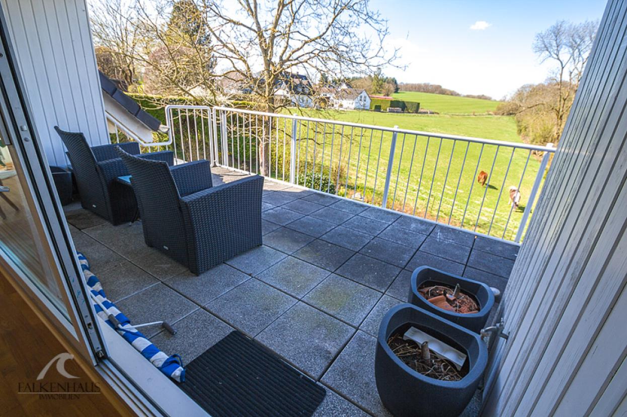 Obergeschoss - Loggia mit Weitblick
