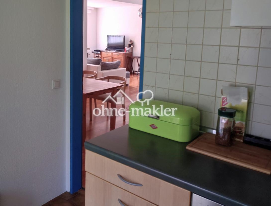 Blick Küche - Ess+Wohnbereich