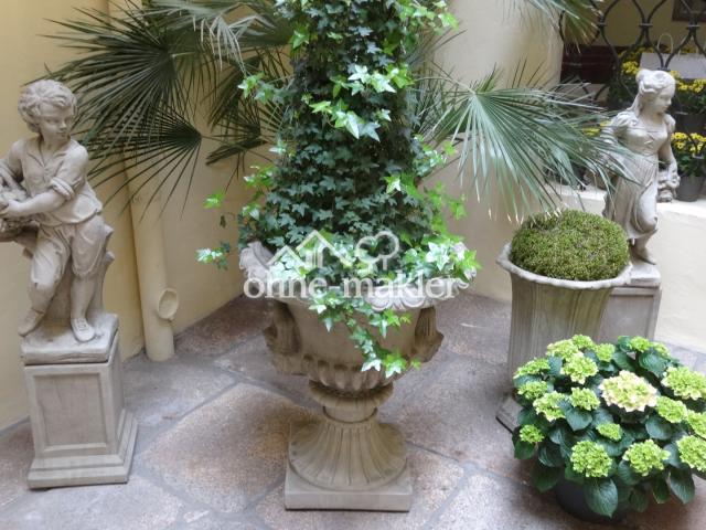 Blick in historischen Innenhof