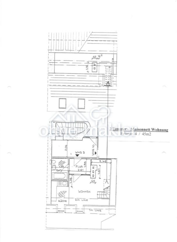 Grundriss Maisonett Wohnung