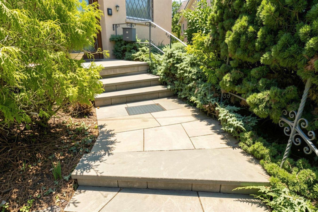 Treppenaufgang außen