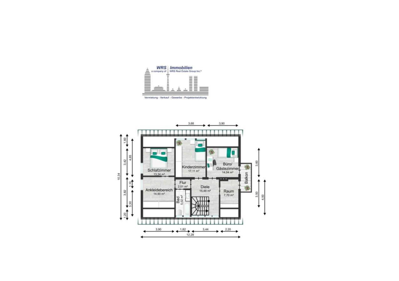 Grundriss Obergeschoss