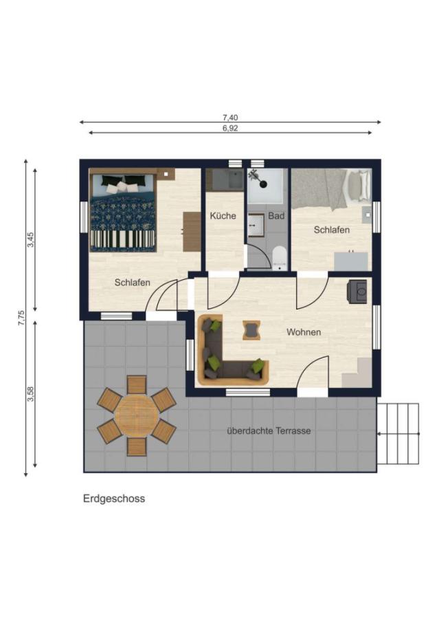 Grundriss Erdgeschoss