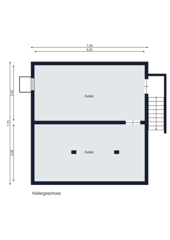 Grundriss Kellergeschoss