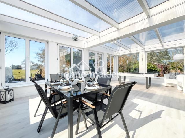 Sonnenverwöhnter Wintergarten