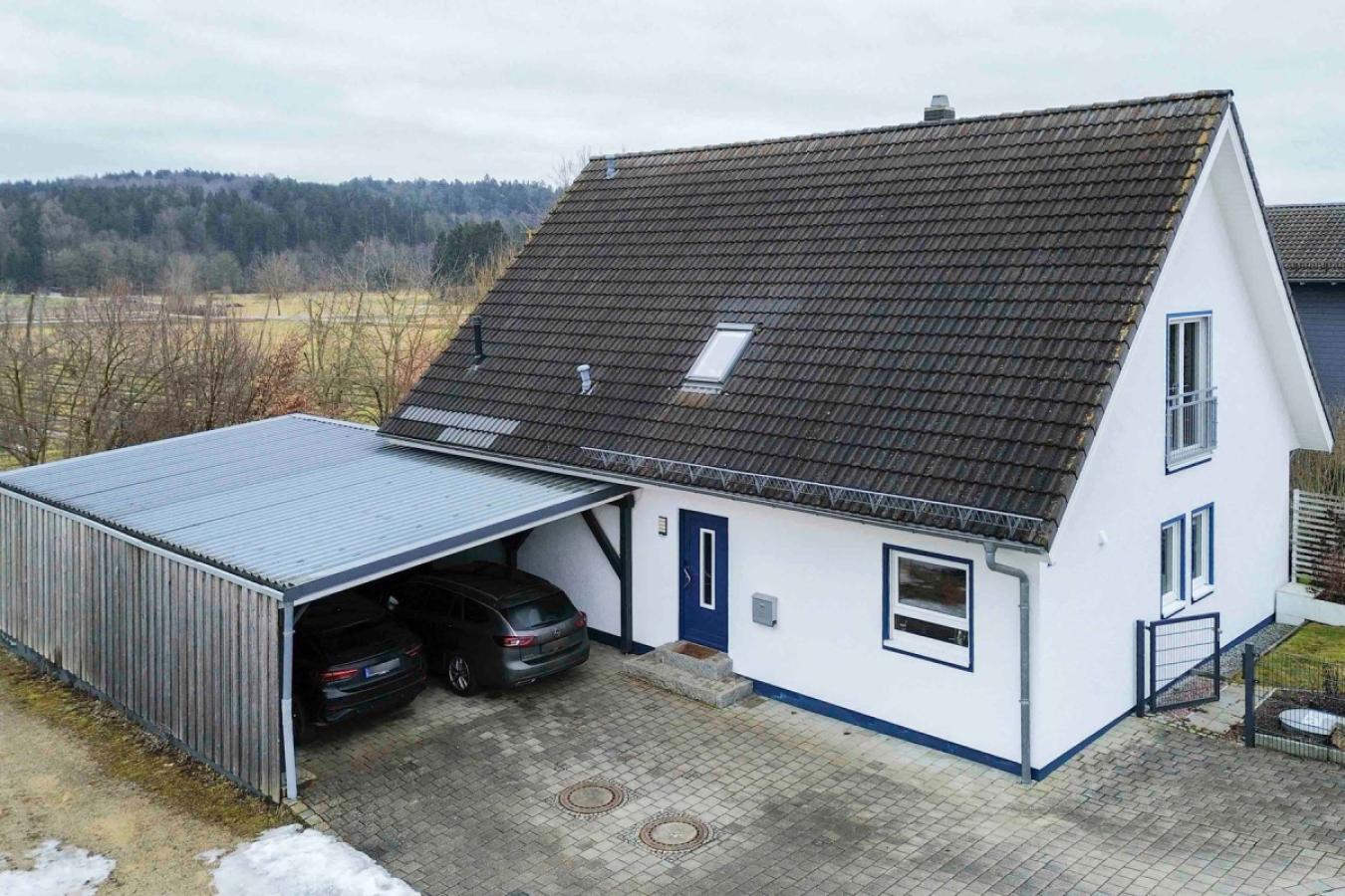 Carport Nord-Seite