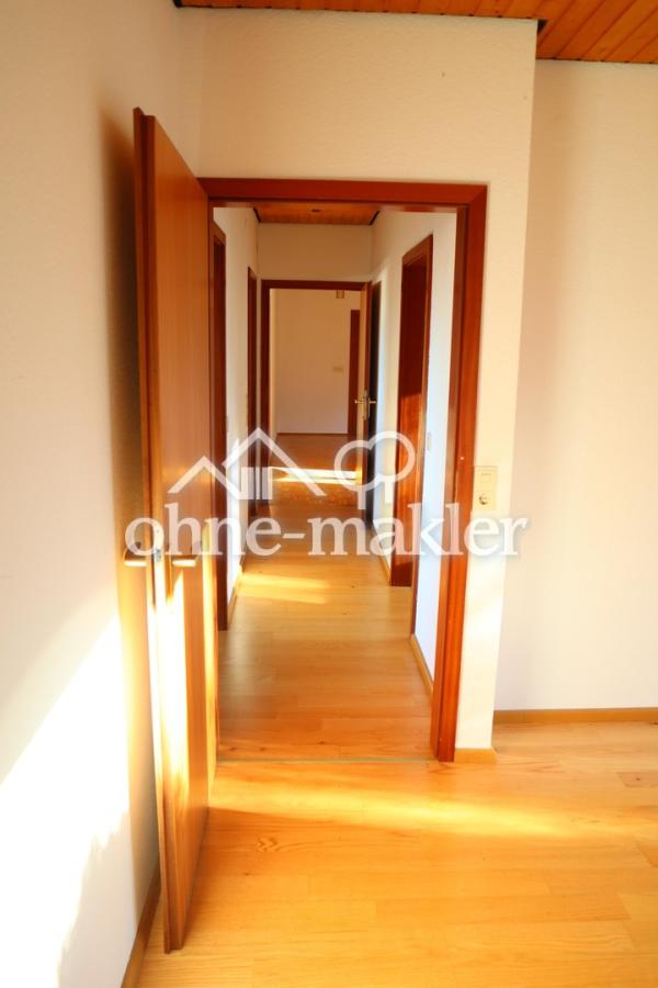 Flur in die Wohnräume