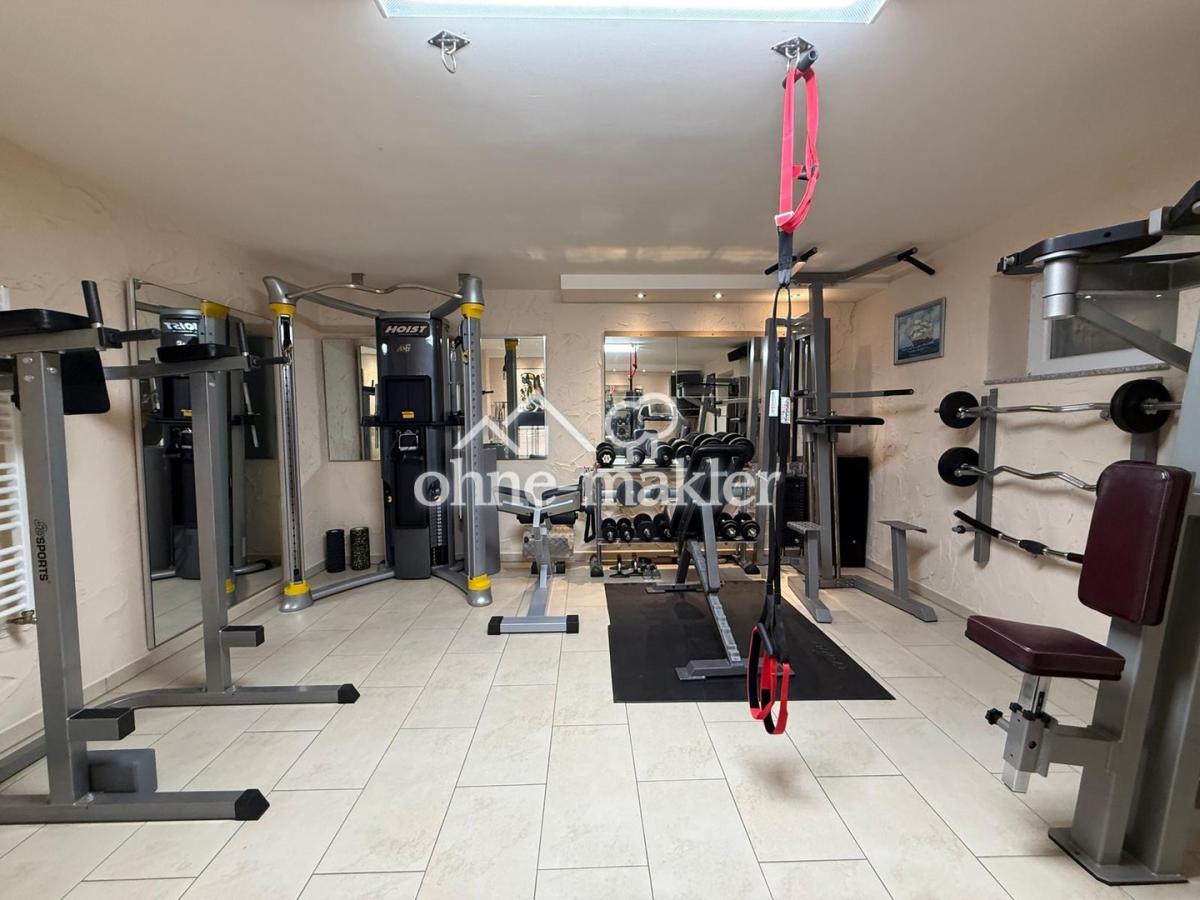 Keller Fitnessraum 