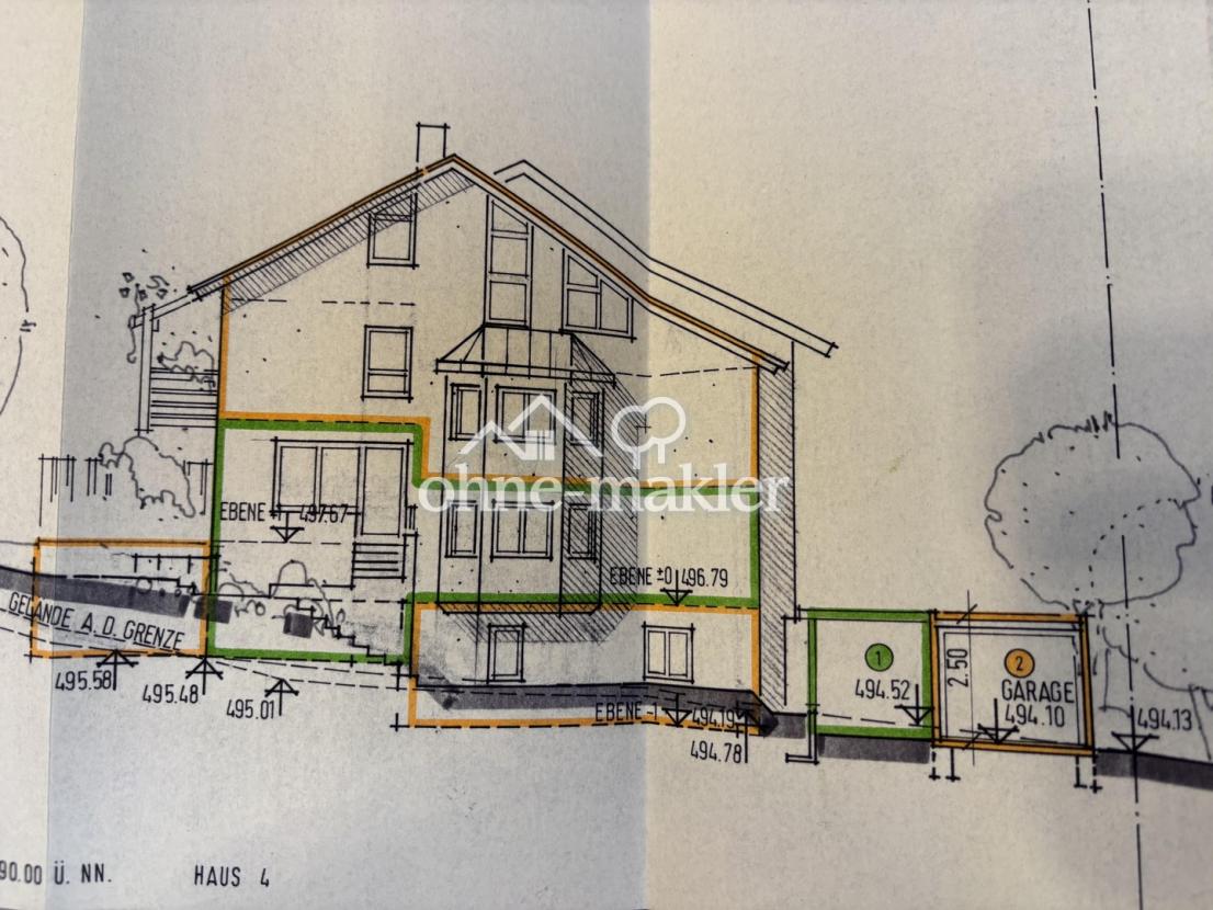 Ansicht Haus 2 Wohneinheiten