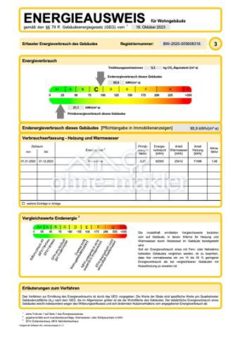 Energieausweis von 2025 