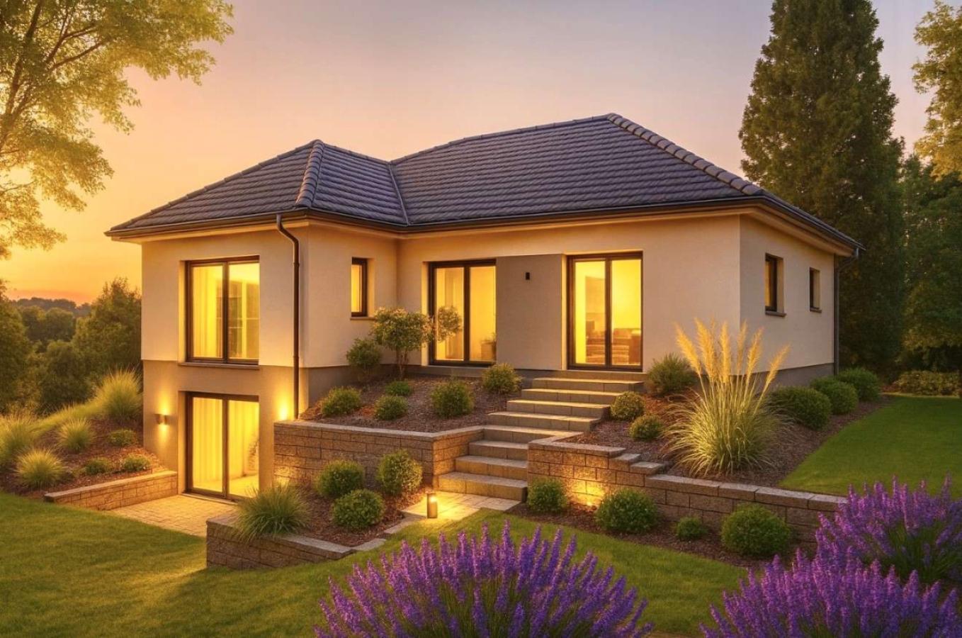 Bungalow mit Wohnkeller