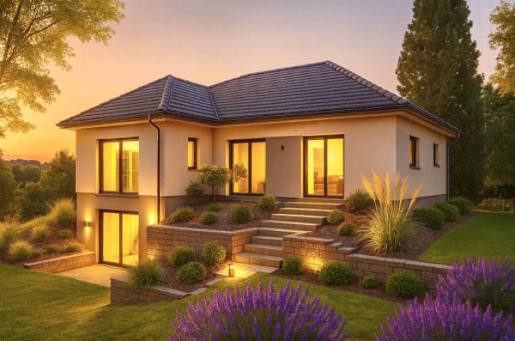 Bungalow mit Wohnkeller