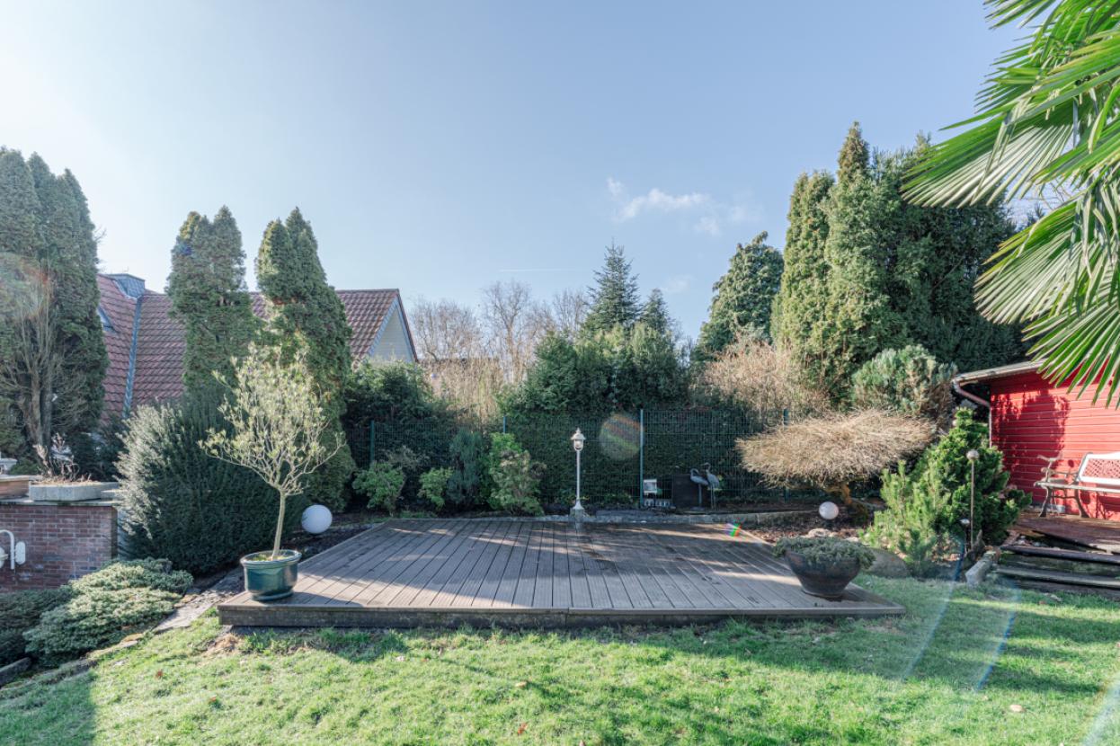 Ansicht Gartenterrasse