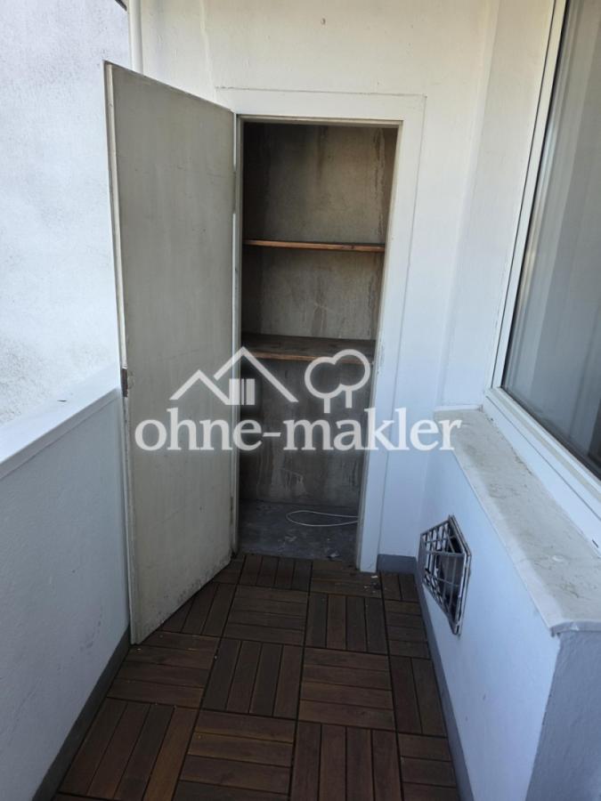 Abstellkammer Balkon