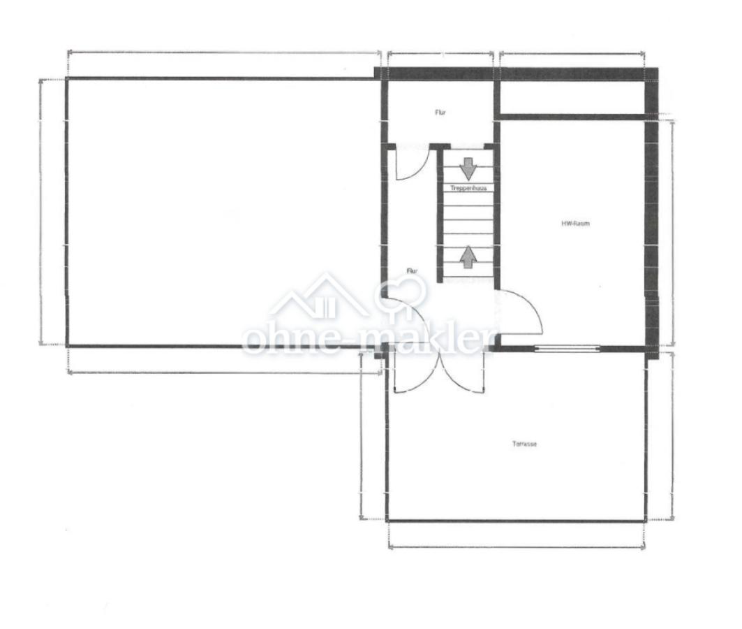 Grundriss (Stadthaus) EG.