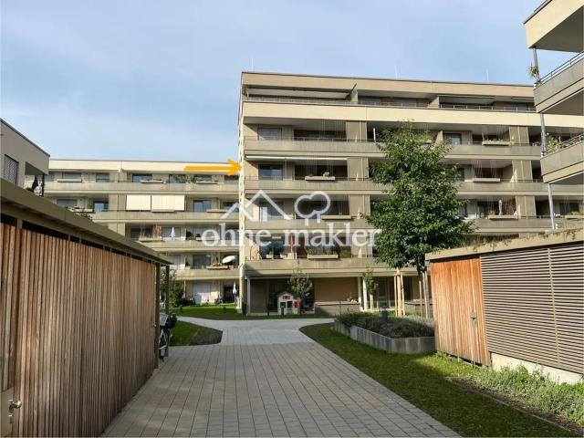 Blick auf die Wohnung