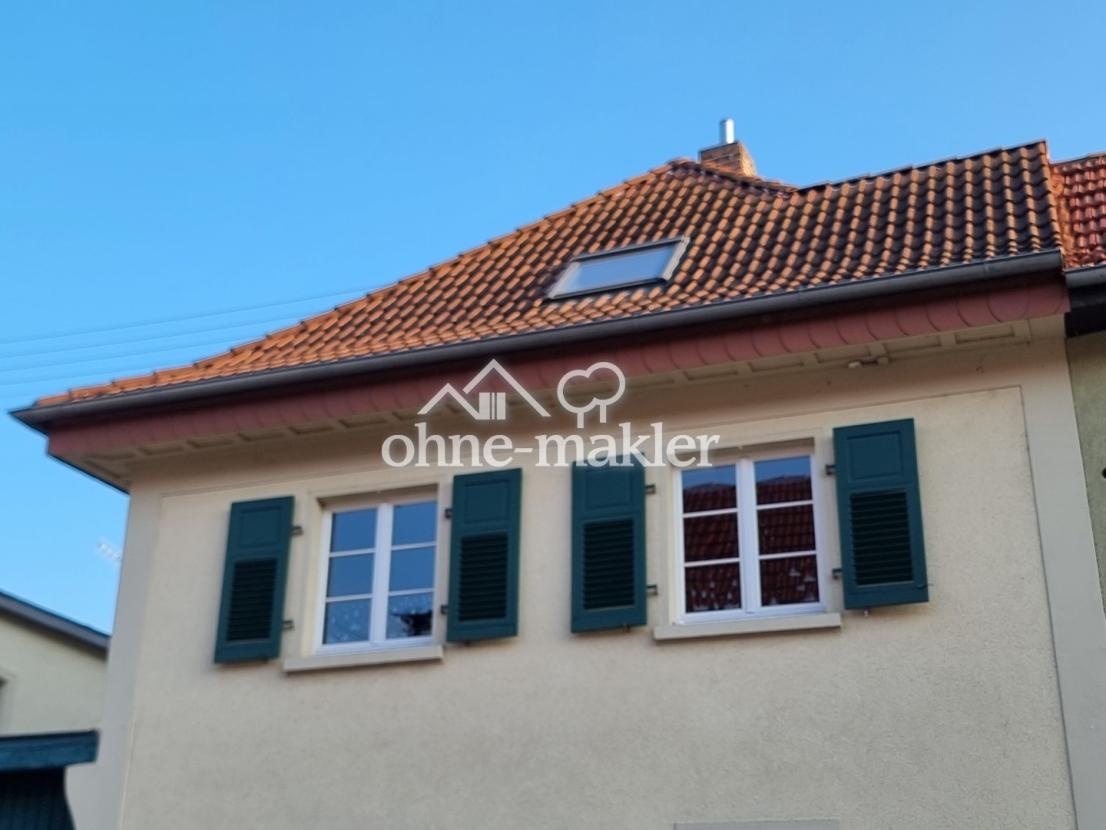 Obergeschoss mit Dachfläche